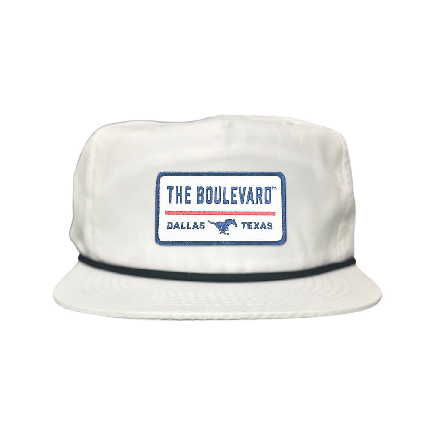 SMU / The Boulevard Rectangle Patch / Mesh Snap Back / 127 / SMU004