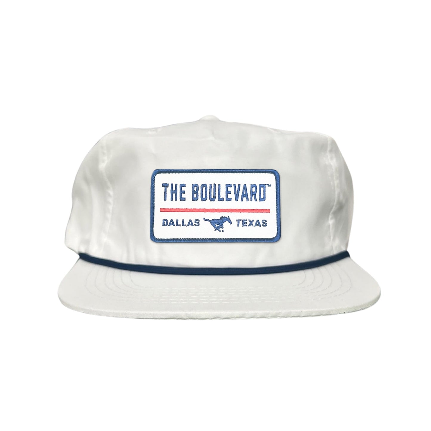 SMU / The Boulevard Rectangle Patch / Mesh Snap Back / 127 / SMU004