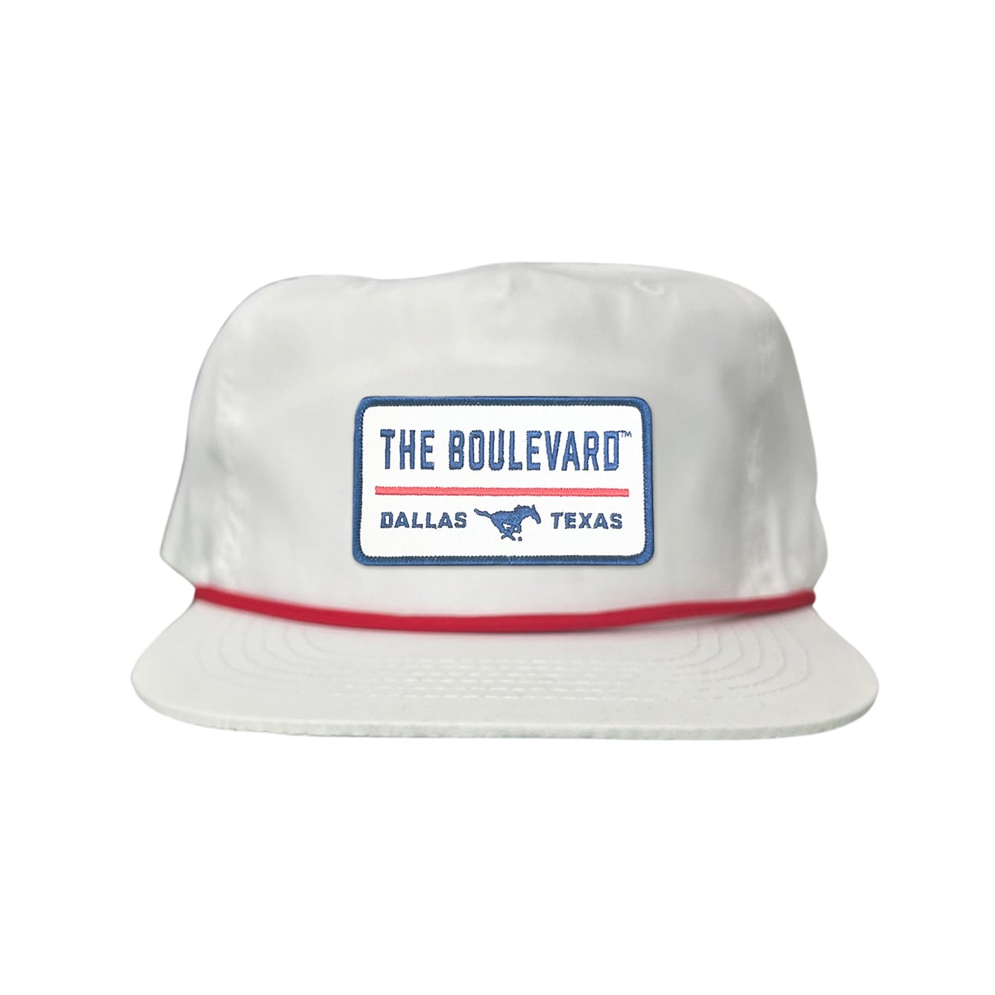 SMU / The Boulevard Rectangle Patch / Mesh Snap Back / 127 / SMU004