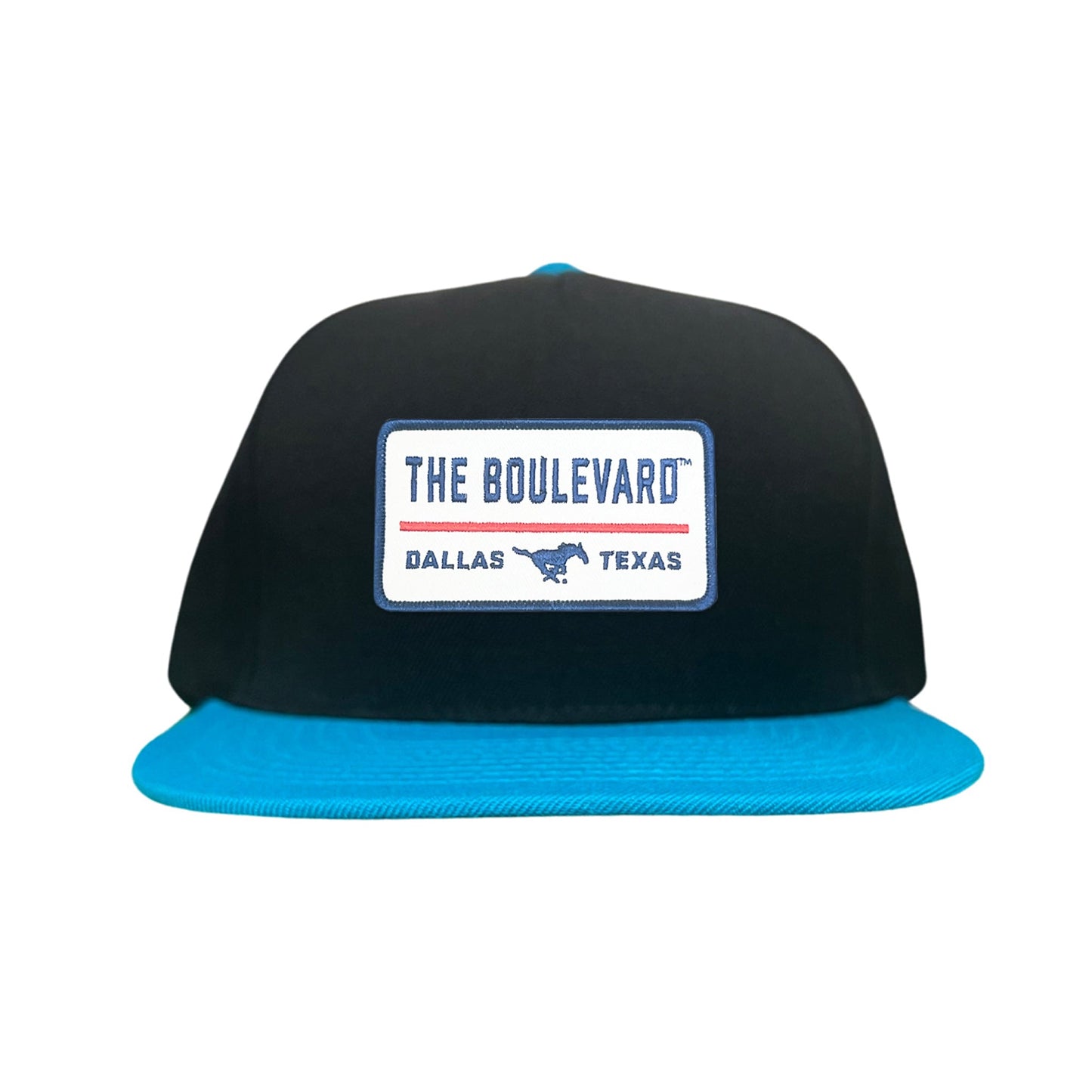 SMU / The Boulevard Rectangle Patch / Mesh Snap Back / 127 / SMU004