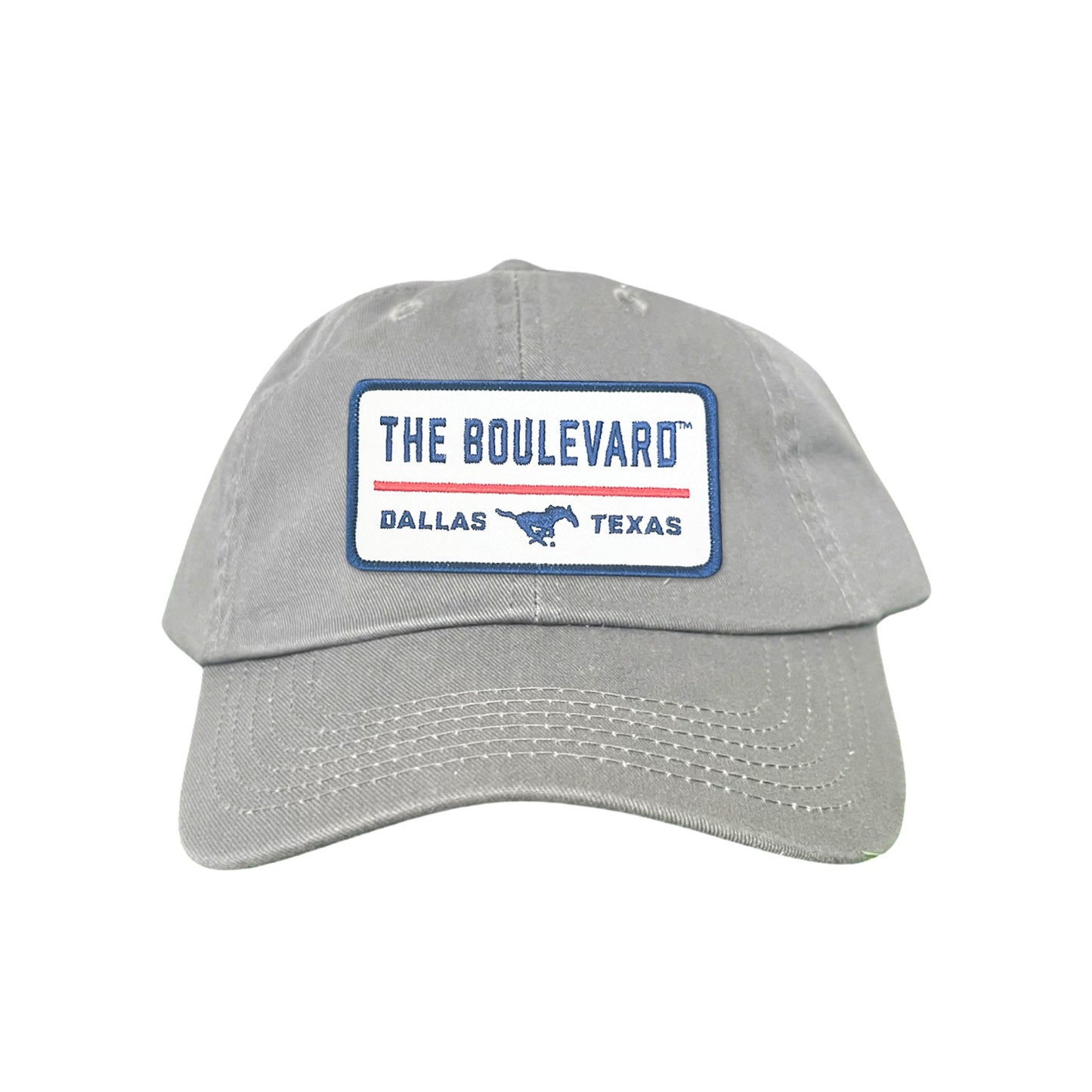 SMU / The Boulevard Rectangle Patch / Mesh Snap Back / 127 / SMU004