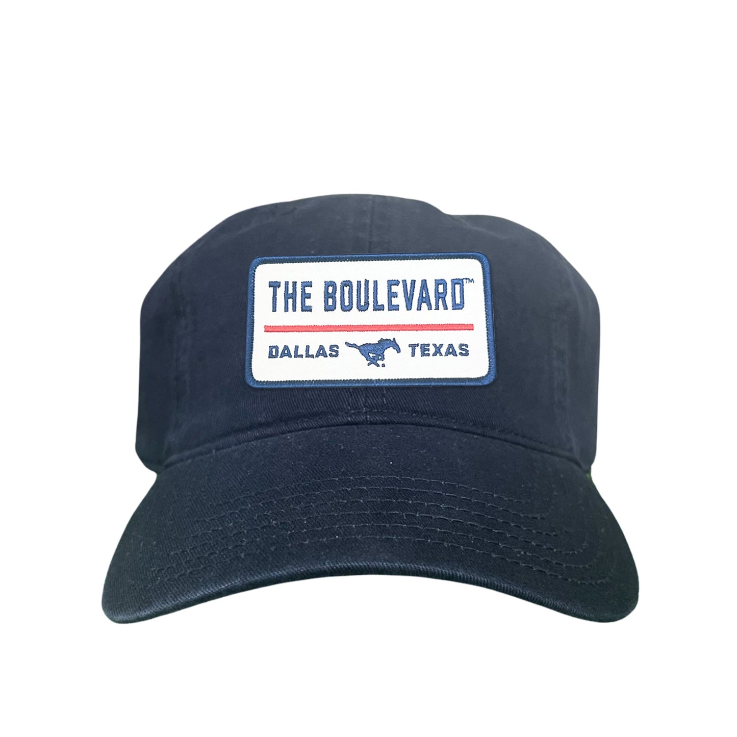 SMU / The Boulevard Rectangle Patch / Mesh Snap Back / 127 / SMU004