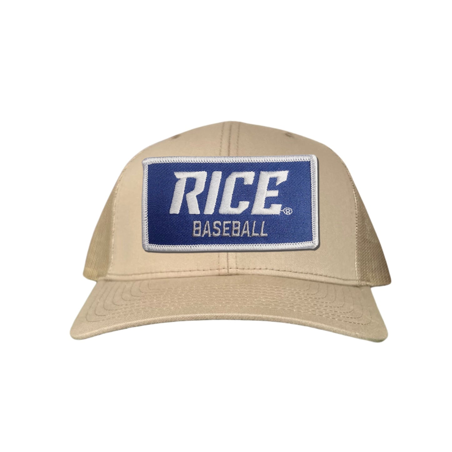 Rice Owls / Rice Baseball Rectangle Patch / Curved Bill Mesh Snapback / 166 / Rice003 / MM