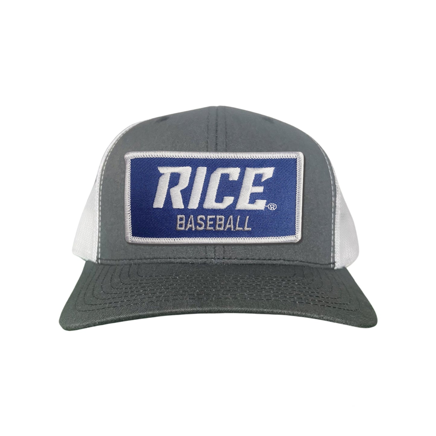 Rice Owls / Rice Baseball Rectangle Patch / Curved Bill Mesh Snapback / 166 / Rice003 / MM
