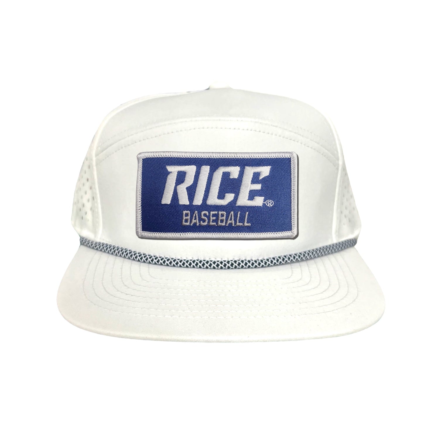 Rice Owls / Rice Baseball Rectangle Patch / Curved Bill Mesh Snapback / 166 / Rice003 / MM