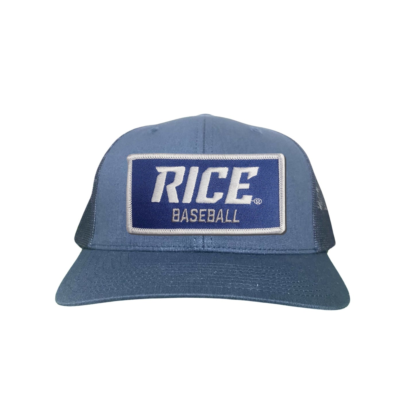 Rice Owls / Rice Baseball Rectangle Patch / Curved Bill Mesh Snapback / 166 / Rice003 / MM