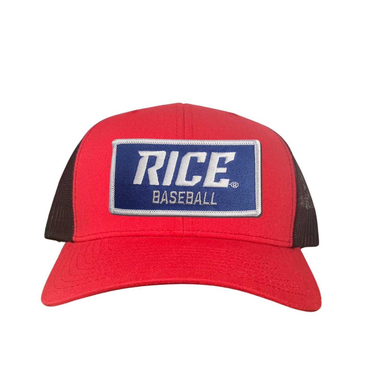Rice Owls / Rice Baseball Rectangle Patch / Curved Bill Mesh Snapback / 166 / Rice003 / MM