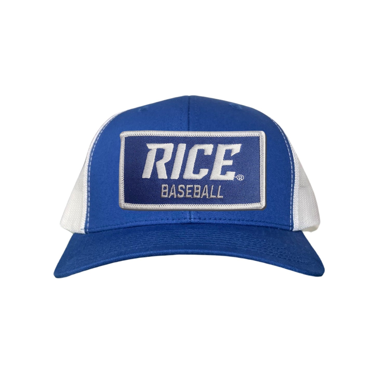 Rice Owls / Rice Baseball Rectangle Patch / Curved Bill Mesh Snapback / 166 / Rice003 / MM