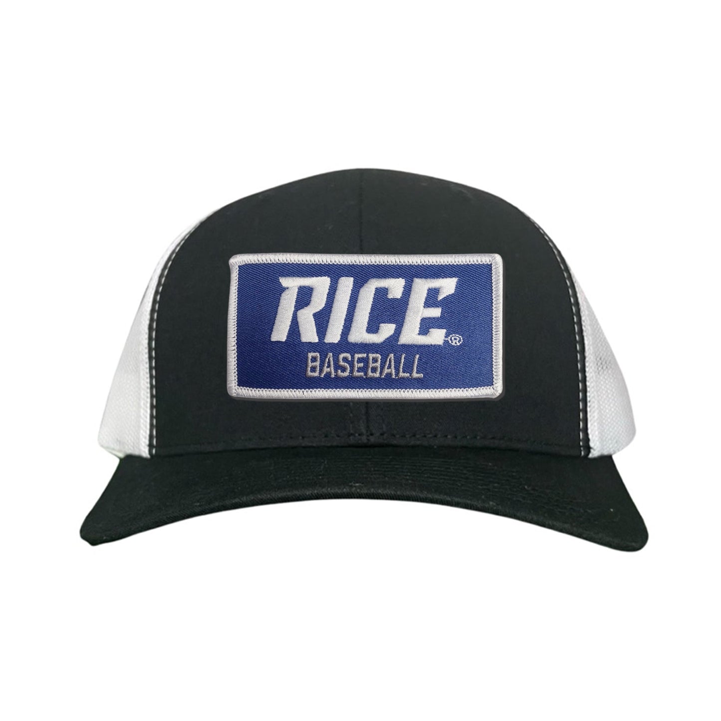 Rice Owls / Rice Baseball Rectangle Patch / Curved Bill Mesh Snapback / 166 / Rice003 / MM