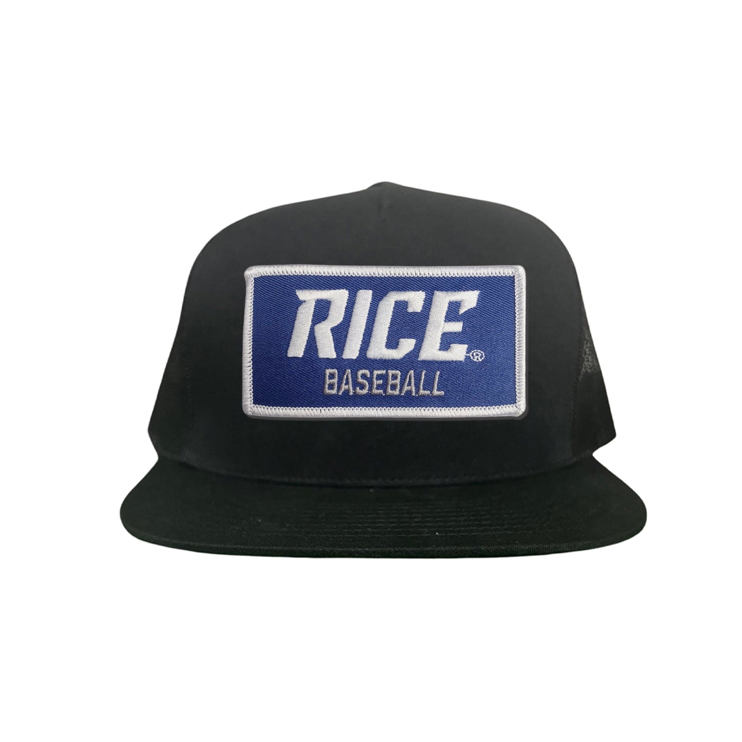 Rice Owls / Rice Baseball Rectangle Patch / Curved Bill Mesh Snapback / 166 / Rice003 / MM