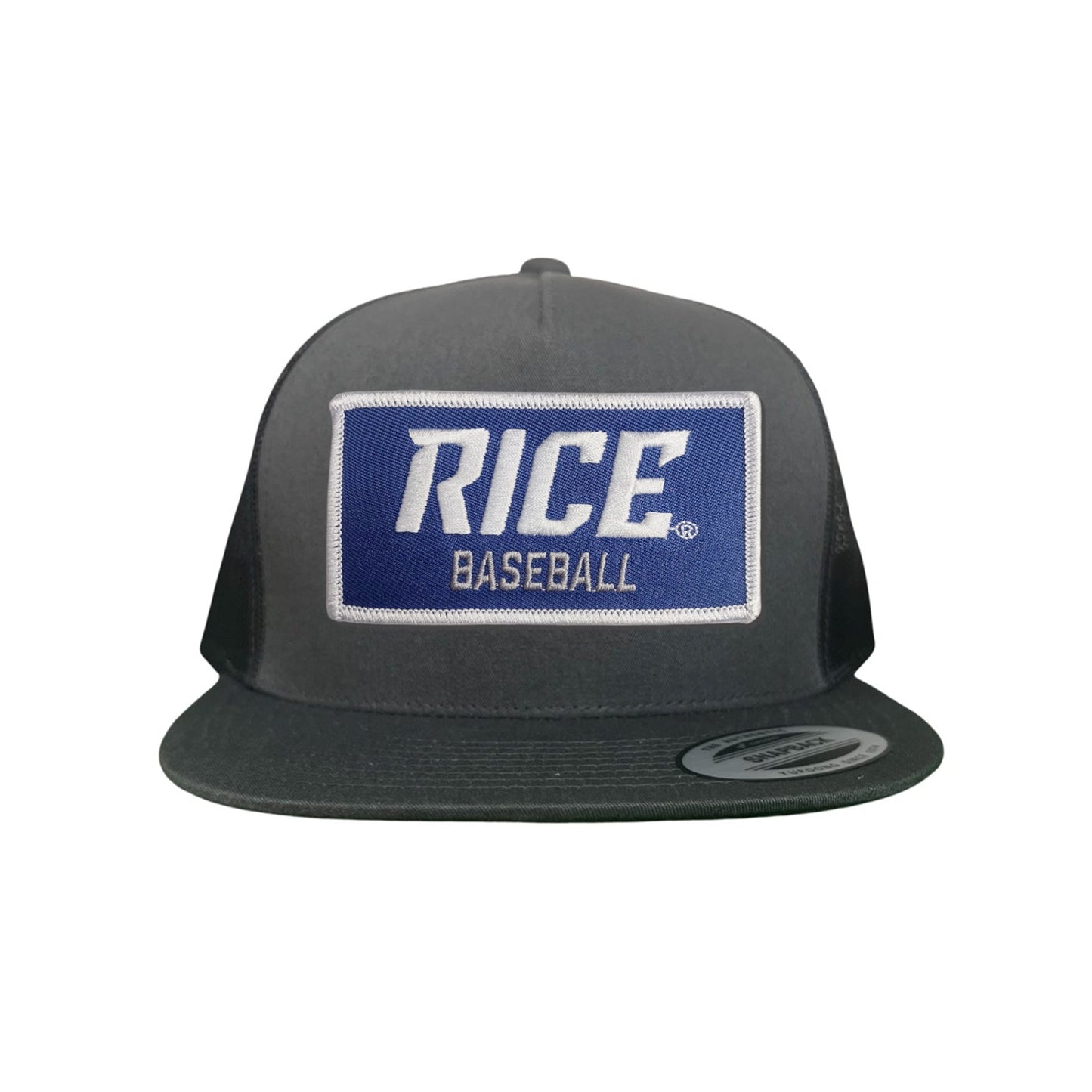 Rice Owls / Rice Baseball Rectangle Patch / Curved Bill Mesh Snapback / 166 / Rice003 / MM