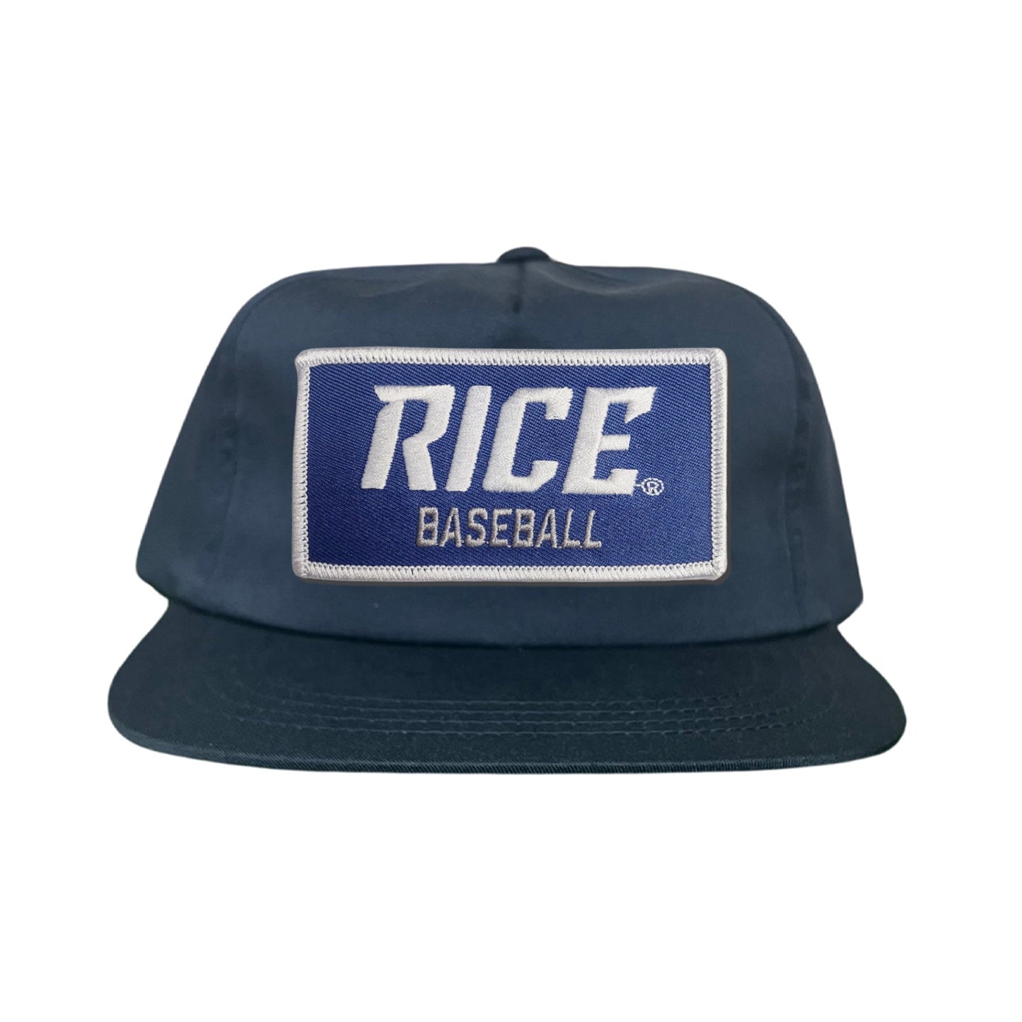 Rice Owls / Rice Baseball Rectangle Patch / Curved Bill Mesh Snapback / 166 / Rice003 / MM