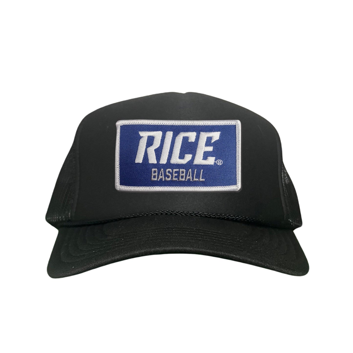 Rice Owls / Rice Baseball Rectangle Patch / Curved Bill Mesh Snapback / 166 / Rice003 / MM