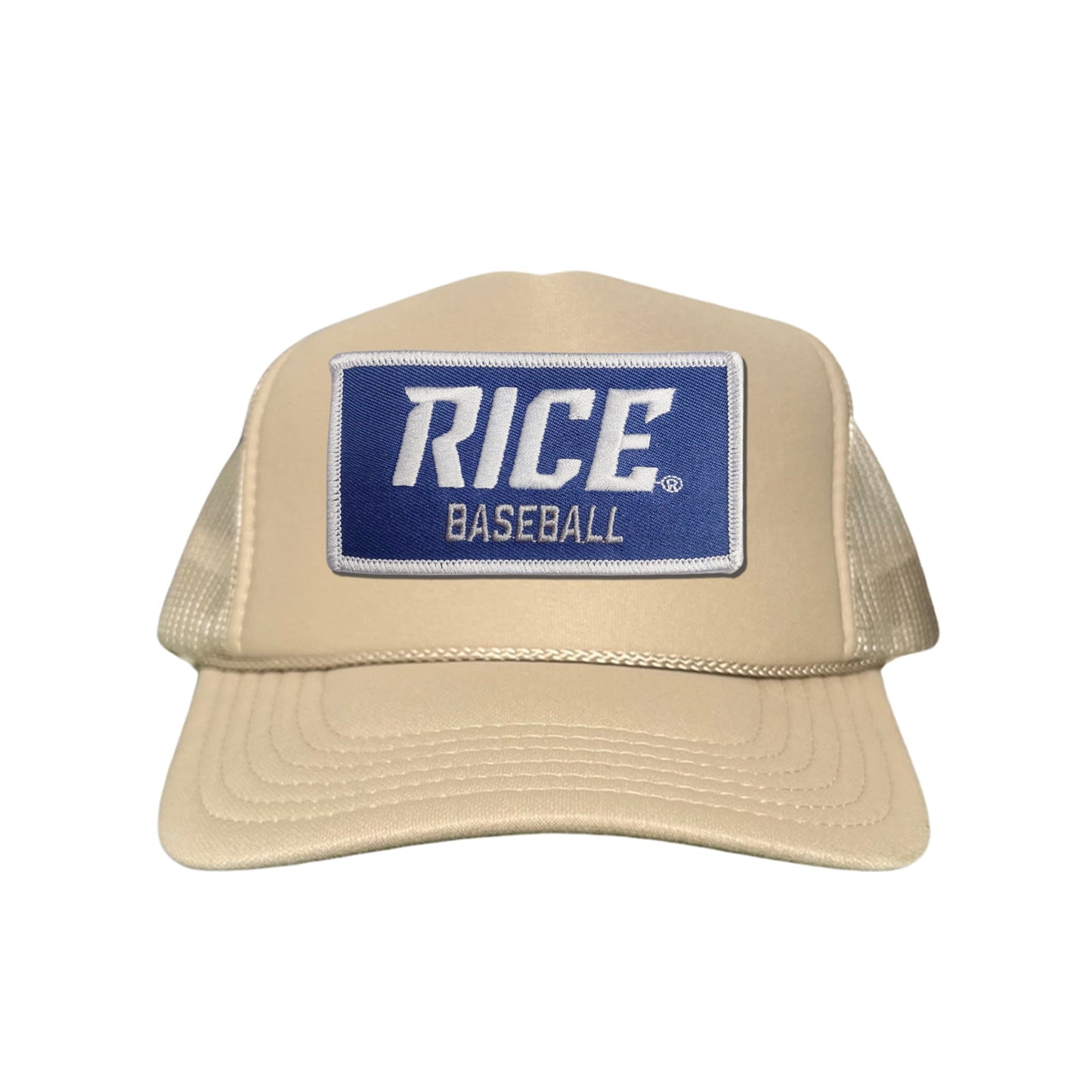 Rice Owls / Rice Baseball Rectangle Patch / Curved Bill Mesh Snapback / 166 / Rice003 / MM