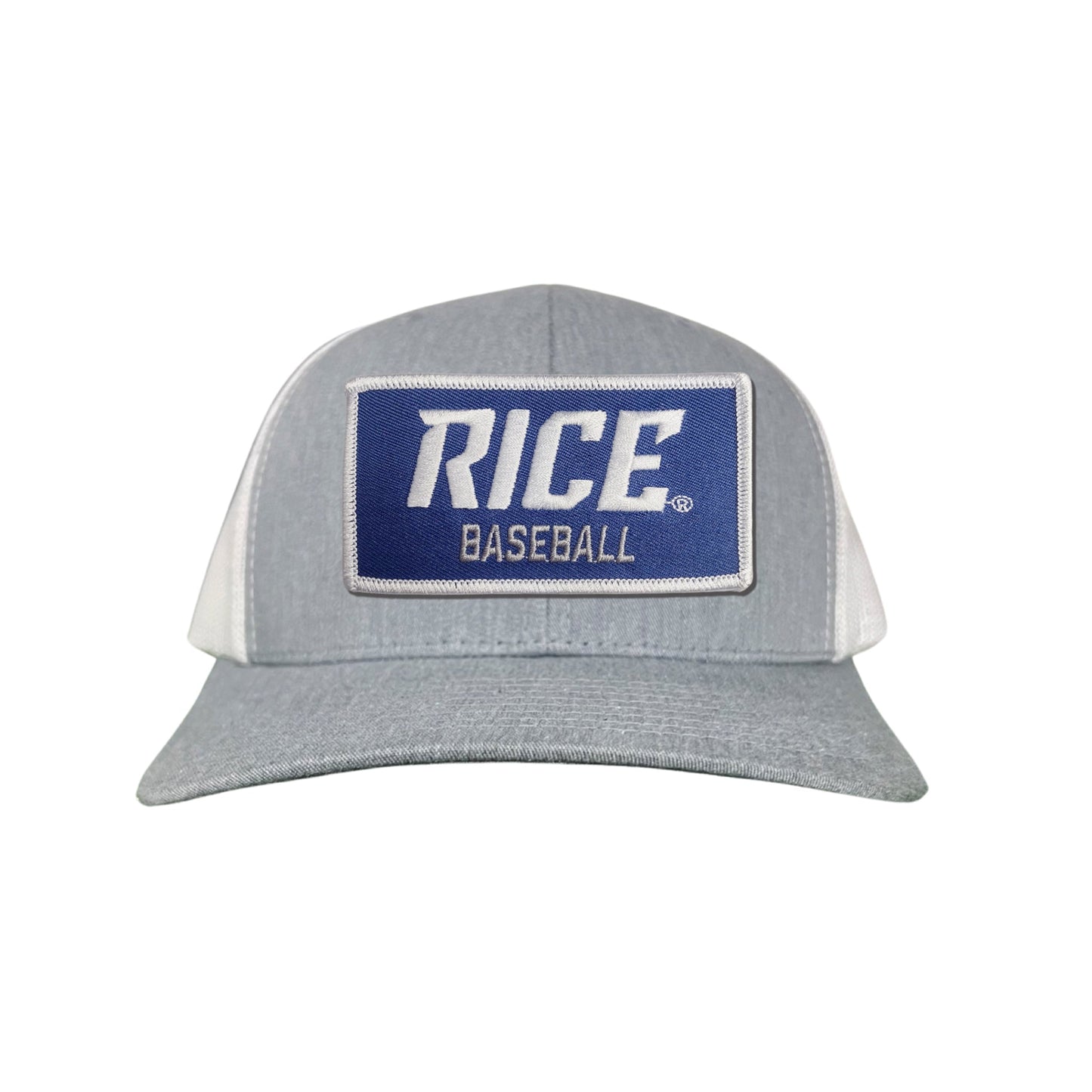 Rice Owls / Rice Baseball Rectangle Patch / Curved Bill Mesh Snapback / 166 / Rice003 / MM