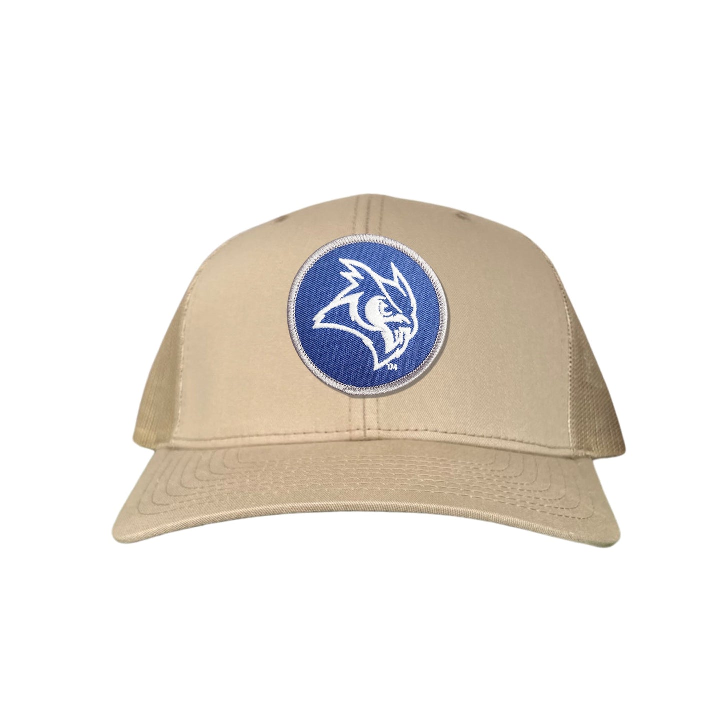 Rice Owls / Owl Head Circle Patch / Curved Bill Mesh Snap Back / 167 / Rice002 / MM