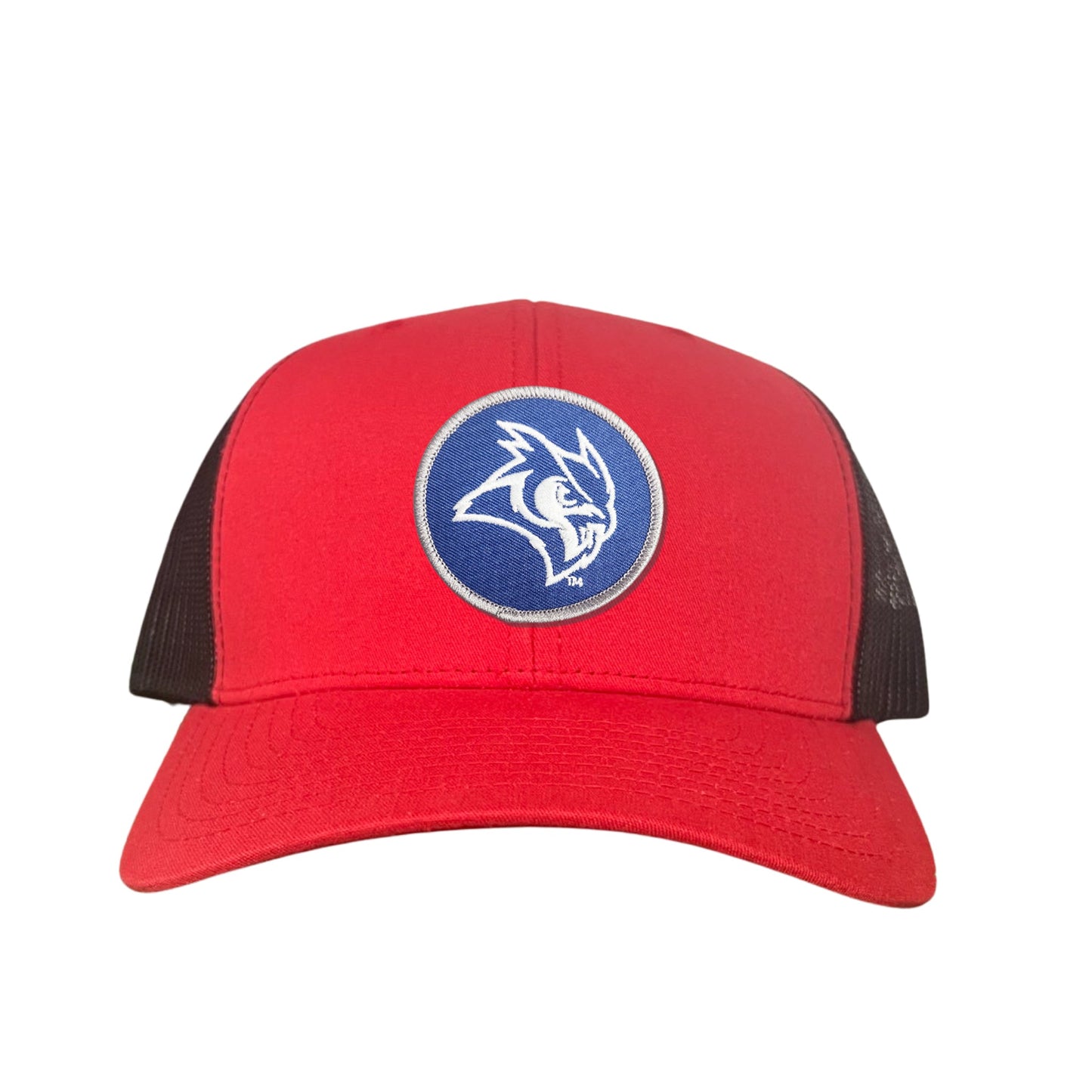 Rice Owls / Owl Head Circle Patch / Curved Bill Mesh Snap Back / 167 / Rice002 / MM
