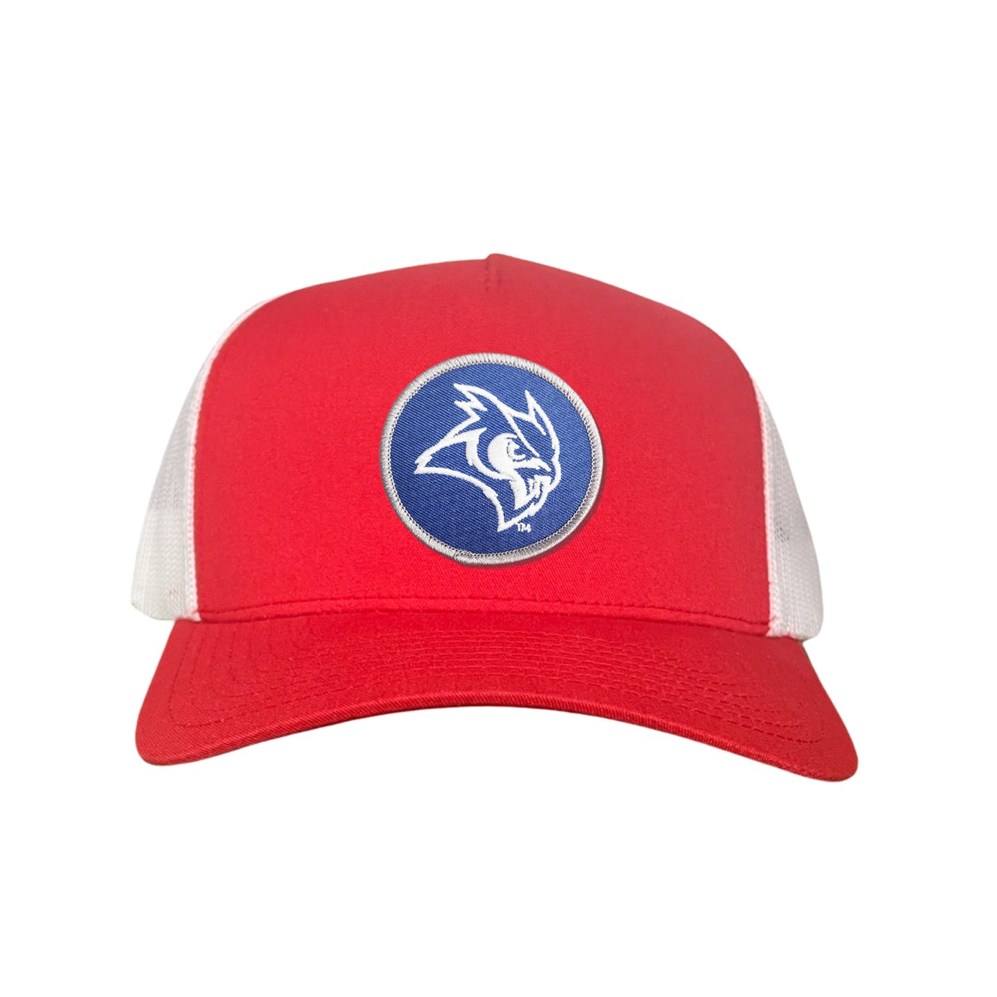 Rice Owls / Owl Head Circle Patch / Curved Bill Mesh Snap Back / 167 / Rice002 / MM