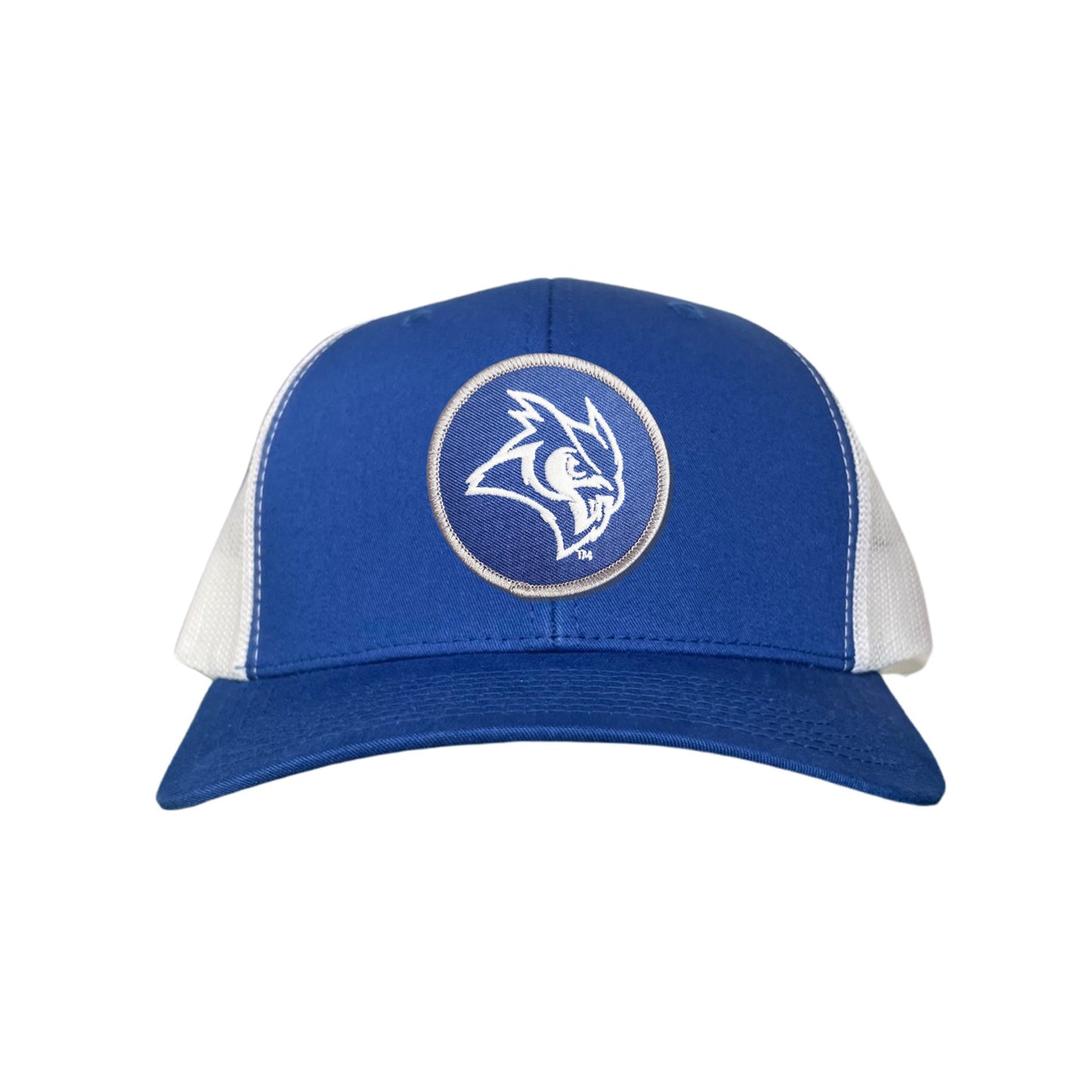 Rice Owls / Owl Head Circle Patch / Curved Bill Mesh Snap Back / 167 / Rice002 / MM
