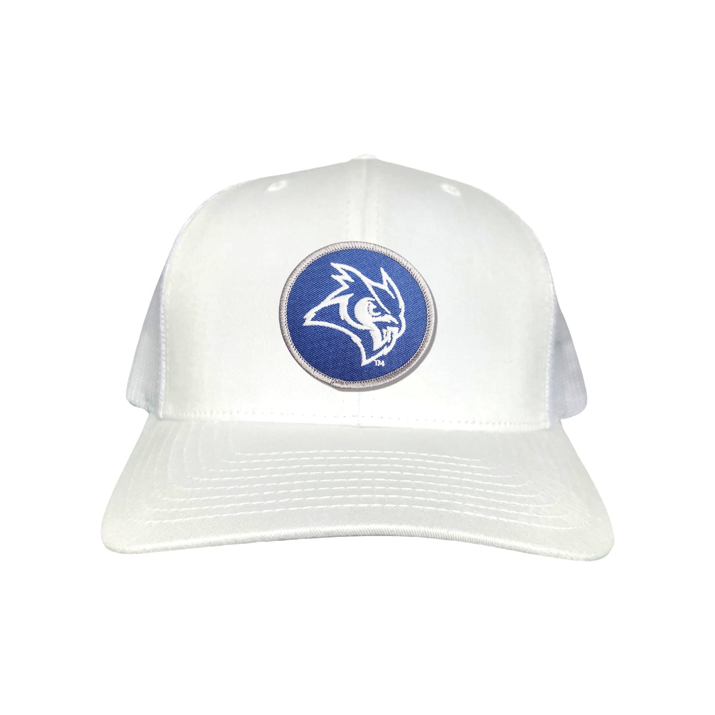 Rice Owls / Owl Head Circle Patch / Curved Bill Mesh Snap Back / 167 / Rice002 / MM