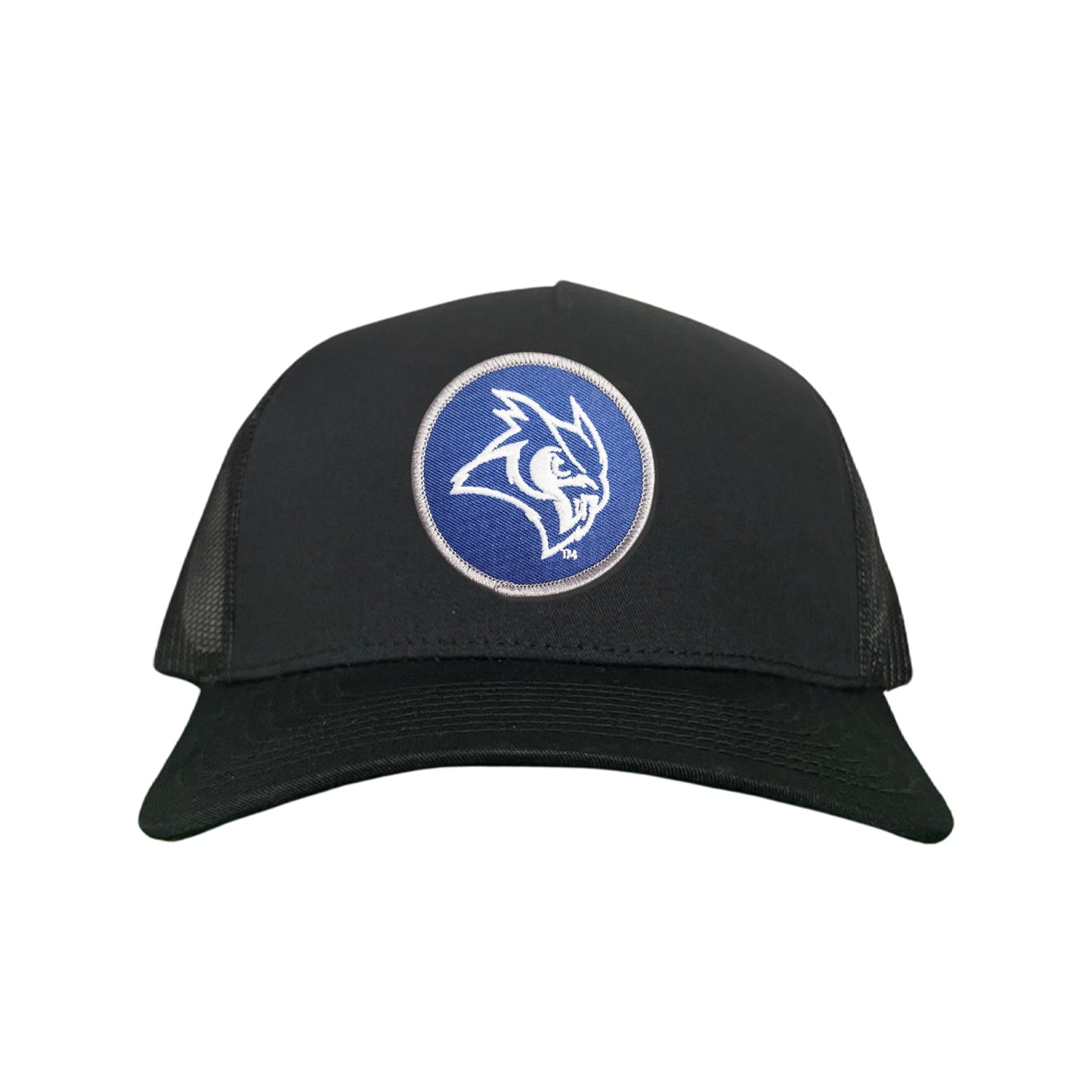 Rice Owls / Owl Head Circle Patch / Curved Bill Mesh Snap Back / 167 / Rice002 / MM