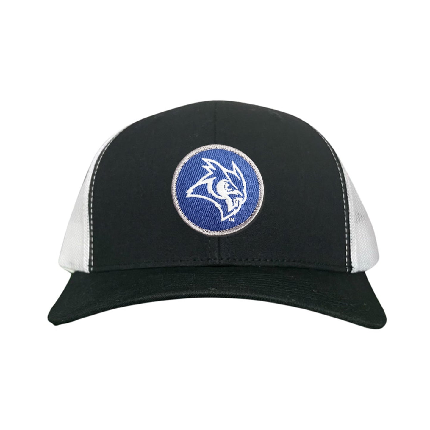 Rice Owls / Owl Head Circle Patch / Curved Bill Mesh Snap Back / 167 / Rice002 / MM