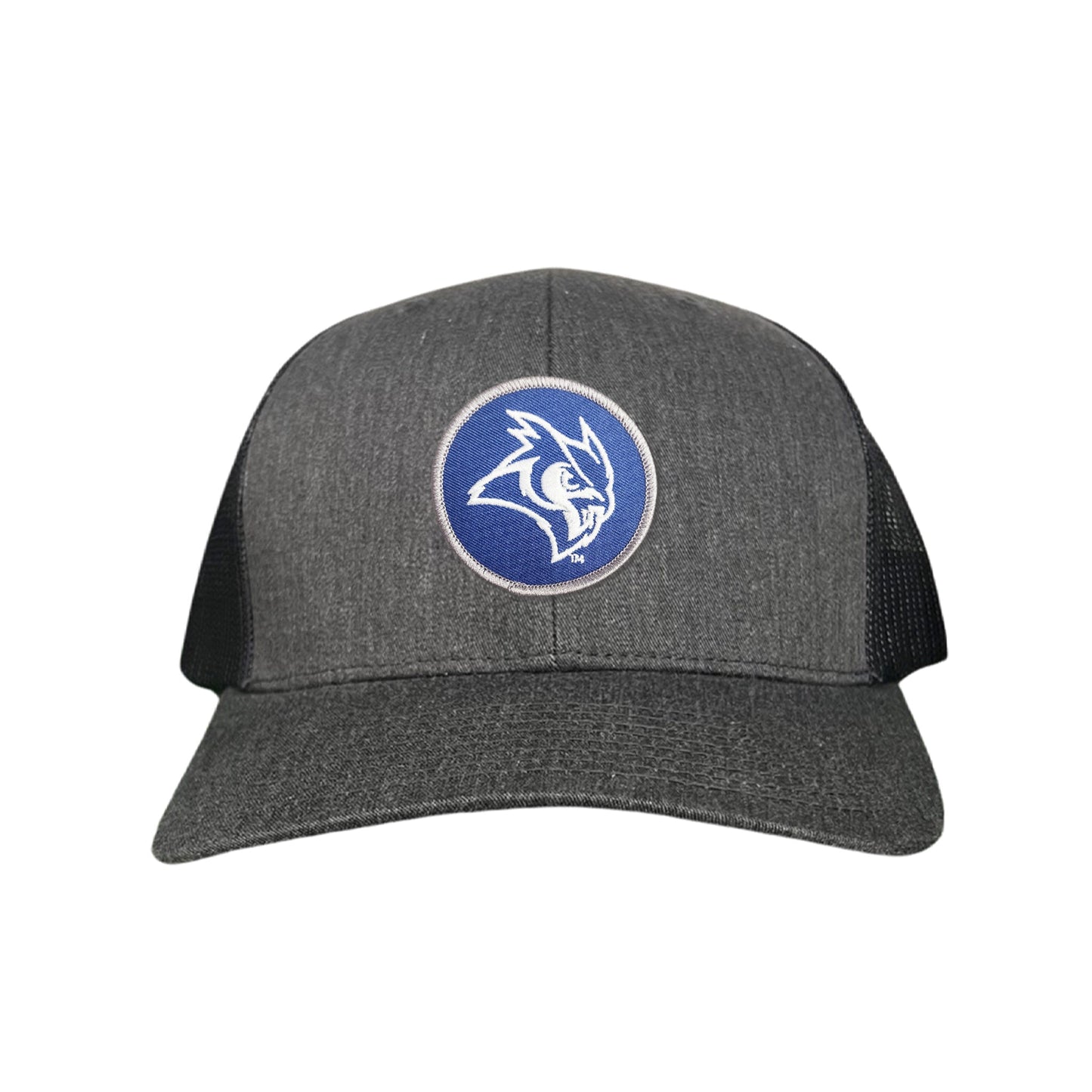 Rice Owls / Owl Head Circle Patch / Curved Bill Mesh Snap Back / 167 / Rice002 / MM