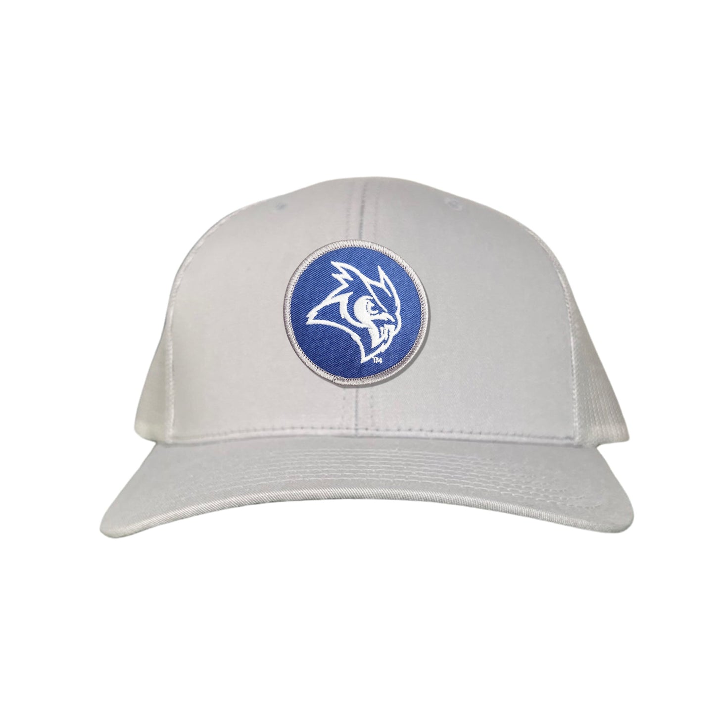 Rice Owls / Owl Head Circle Patch / Curved Bill Mesh Snap Back / 167 / Rice002 / MM