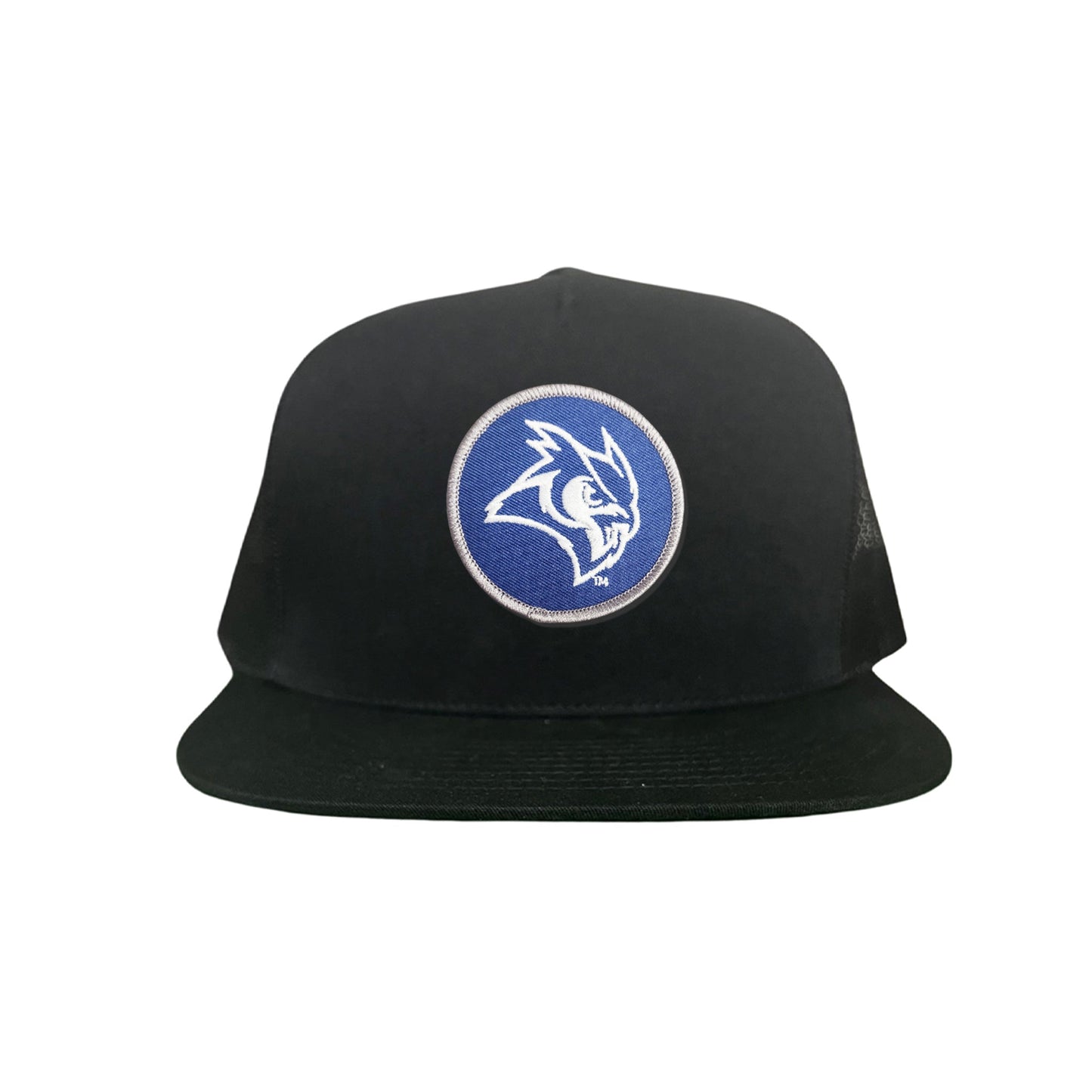 Rice Owls / Owl Head Circle Patch / Curved Bill Mesh Snap Back / 167 / Rice002 / MM