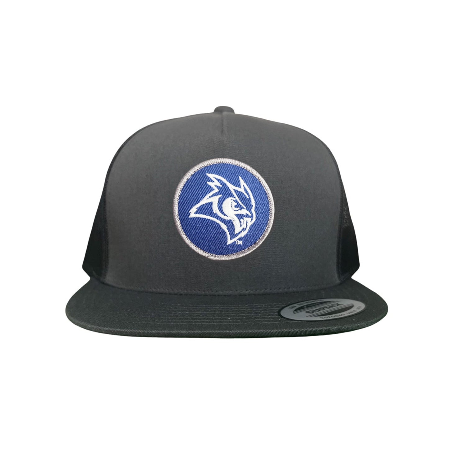 Rice Owls / Owl Head Circle Patch / Curved Bill Mesh Snap Back / 167 / Rice002 / MM