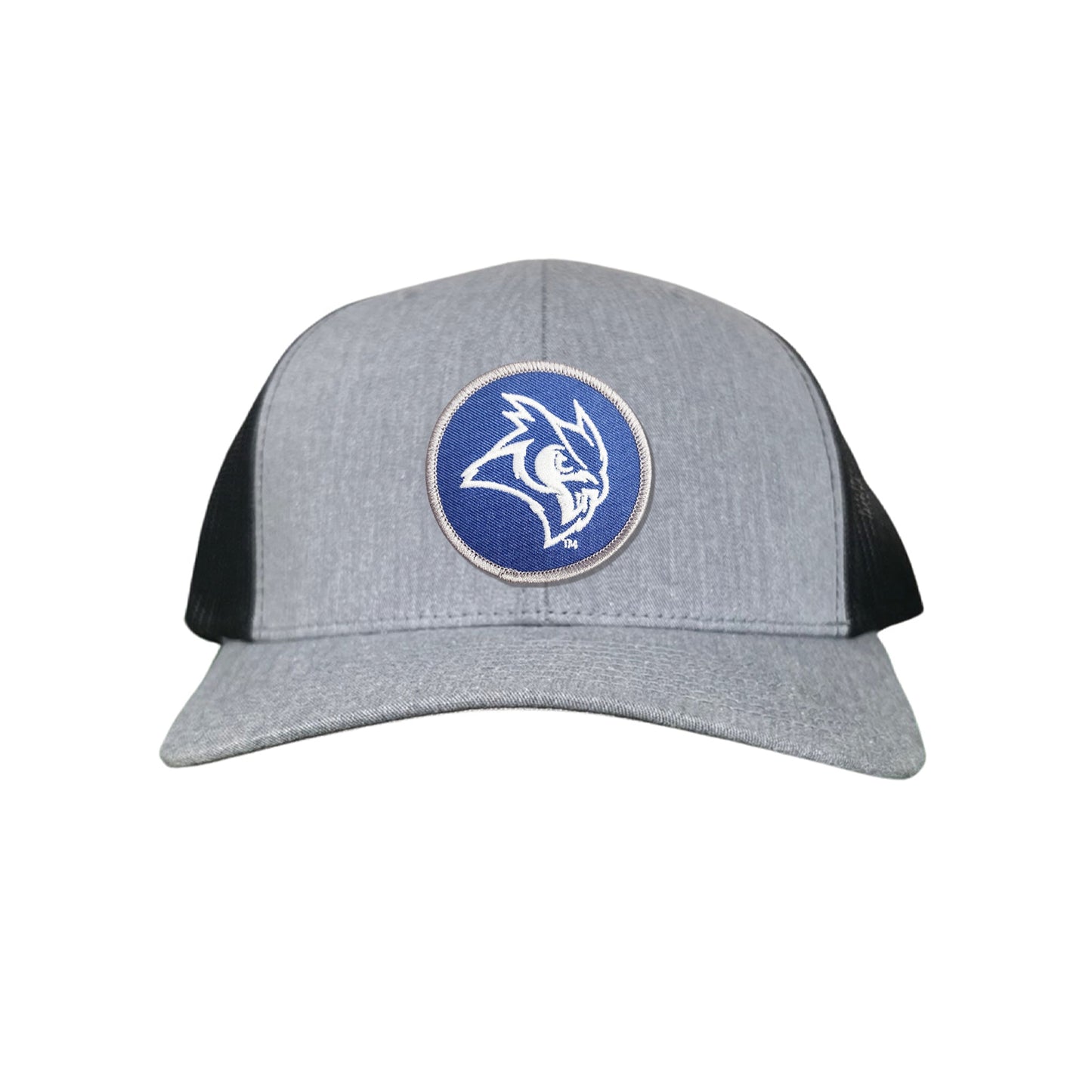 Rice Owls / Owl Head Circle Patch / Curved Bill Mesh Snap Back / 167 / Rice002 / MM