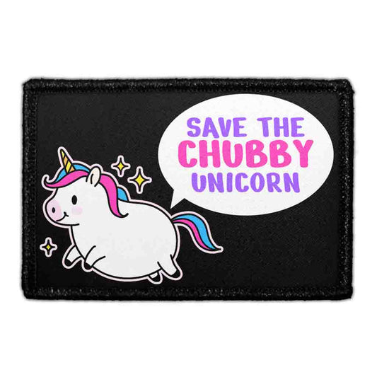 Save The Chubby Unicorn - Removable Patch