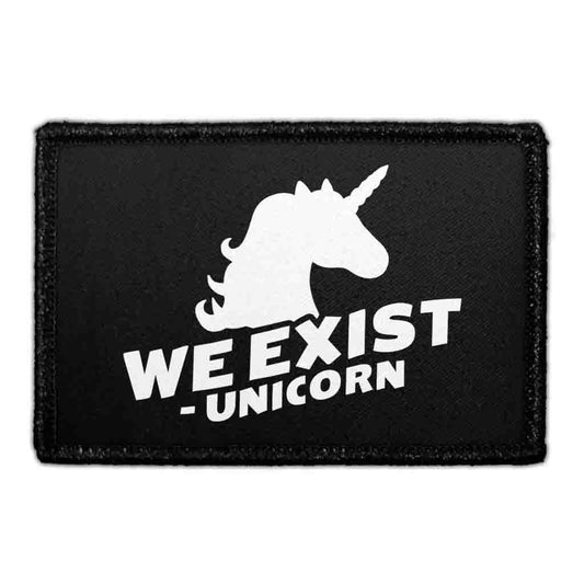 We Exist - Unicorn - Removable Patch