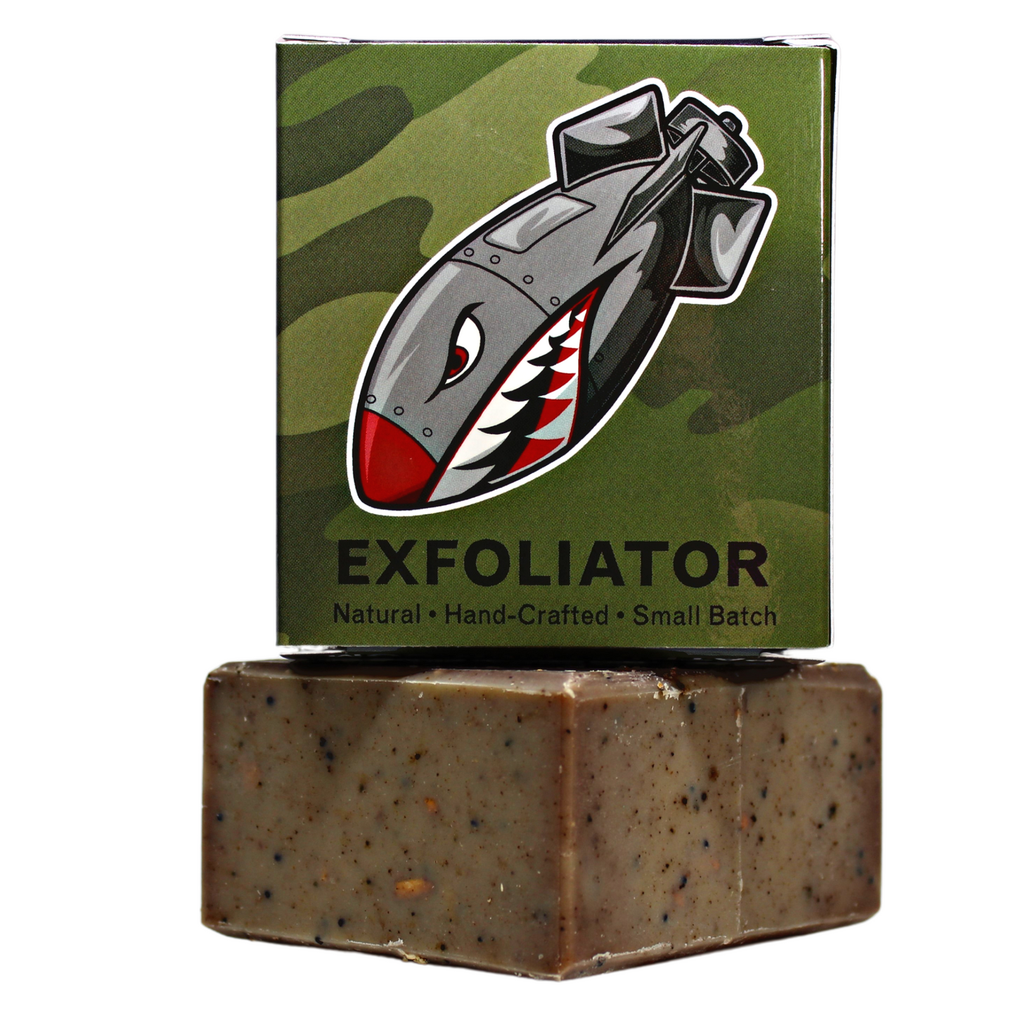 Exfoliator Natural Soap - Lemongrass and Peppermint