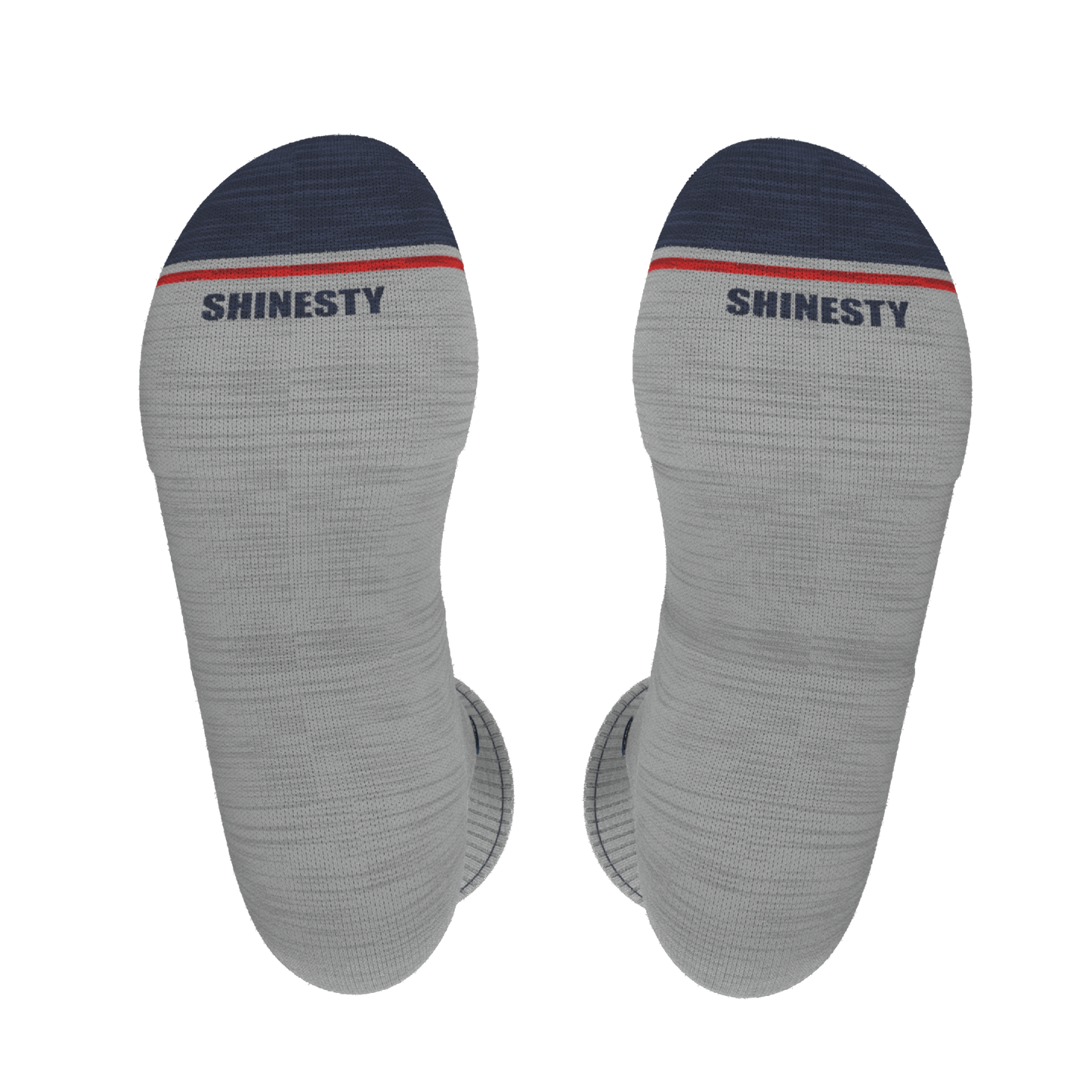 The Pebble | Grey Heel Hammock™ Crew Socks