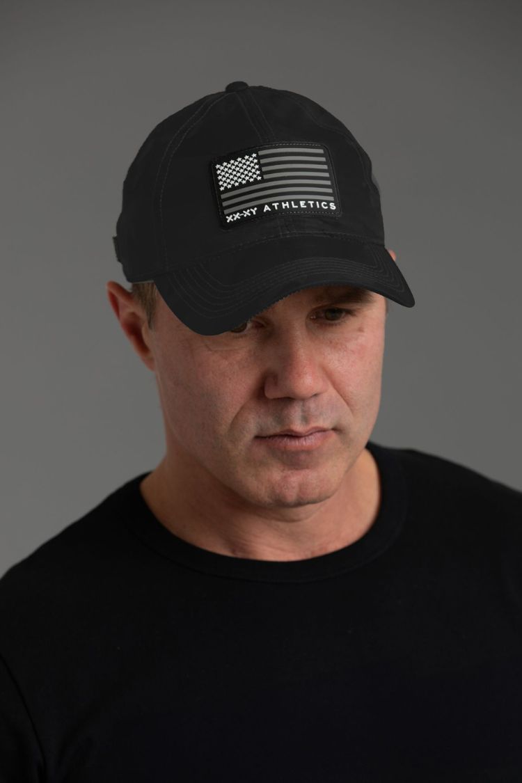 Performance Cap with Logo Flag Patch