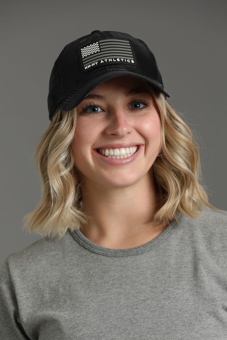 Performance Cap with Logo Flag Patch