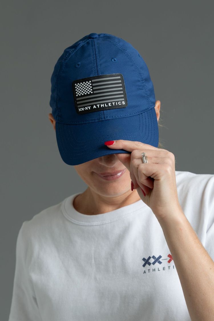 Performance Cap with Logo Flag Patch