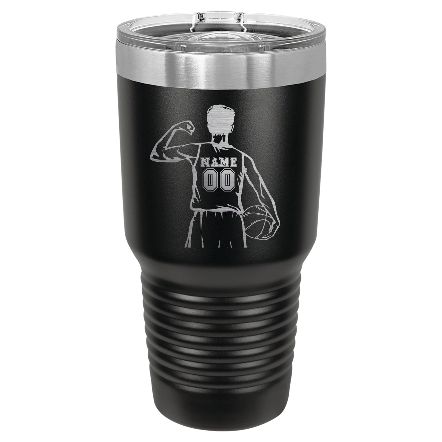 Boys Basketball Player #1 | ENGRAVED Polar Camel Tumbler
