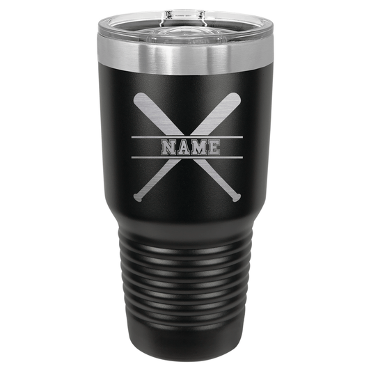Personalized Bats | ENGRAVED Polar Camel Tumbler