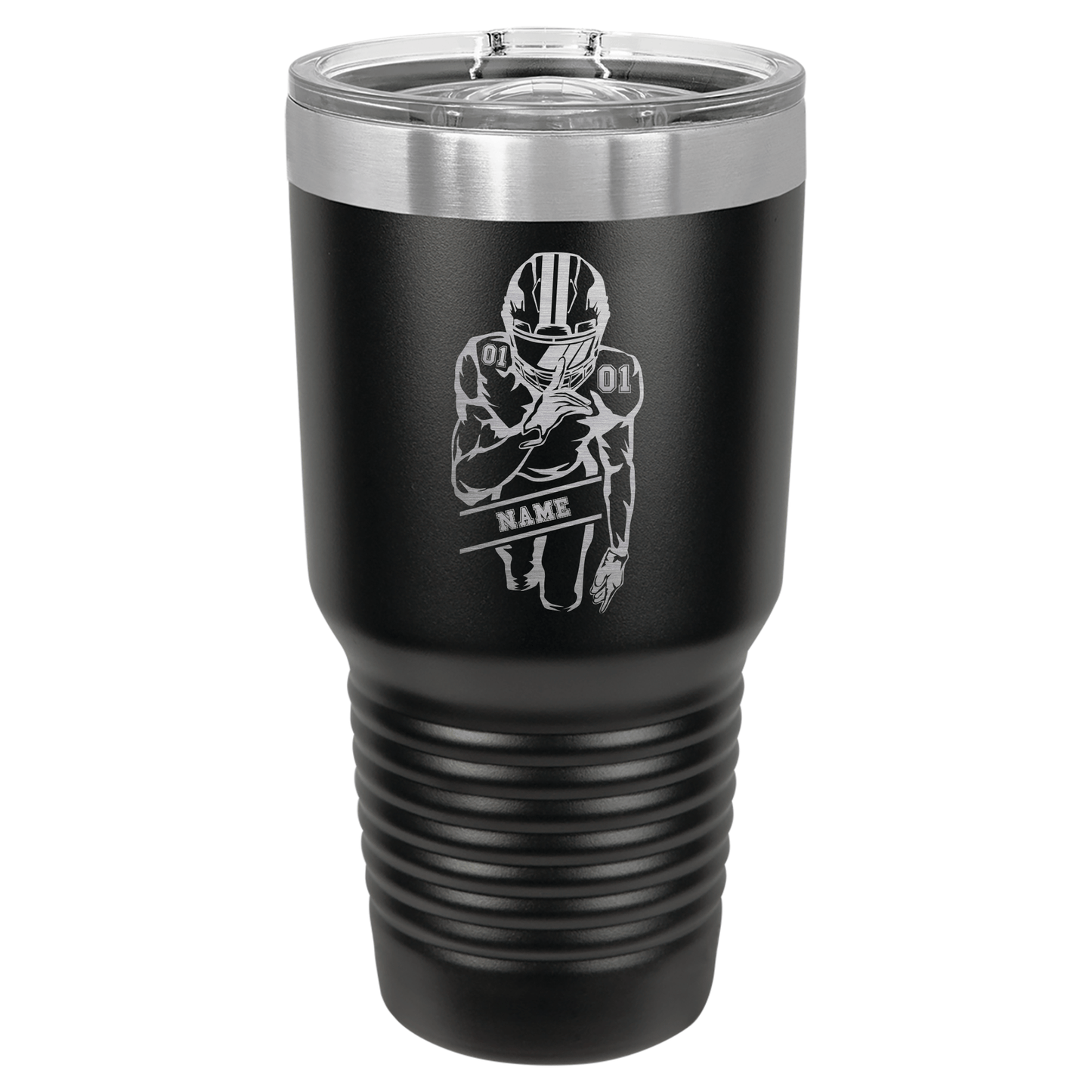 Football Player #1 | ENGRAVED Polar Camel Tumbler