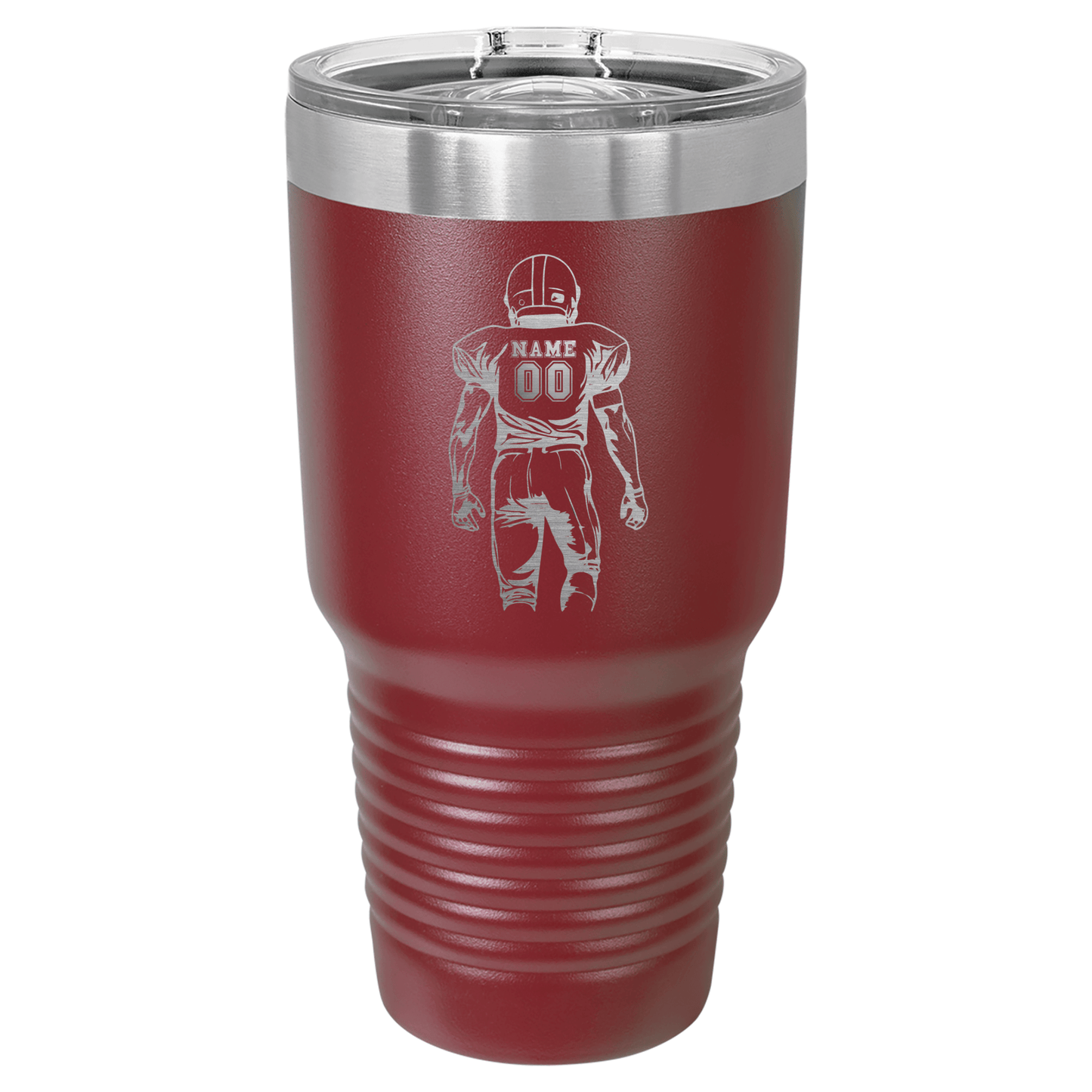 Football Player #2 | ENGRAVED Polar Camel Tumbler