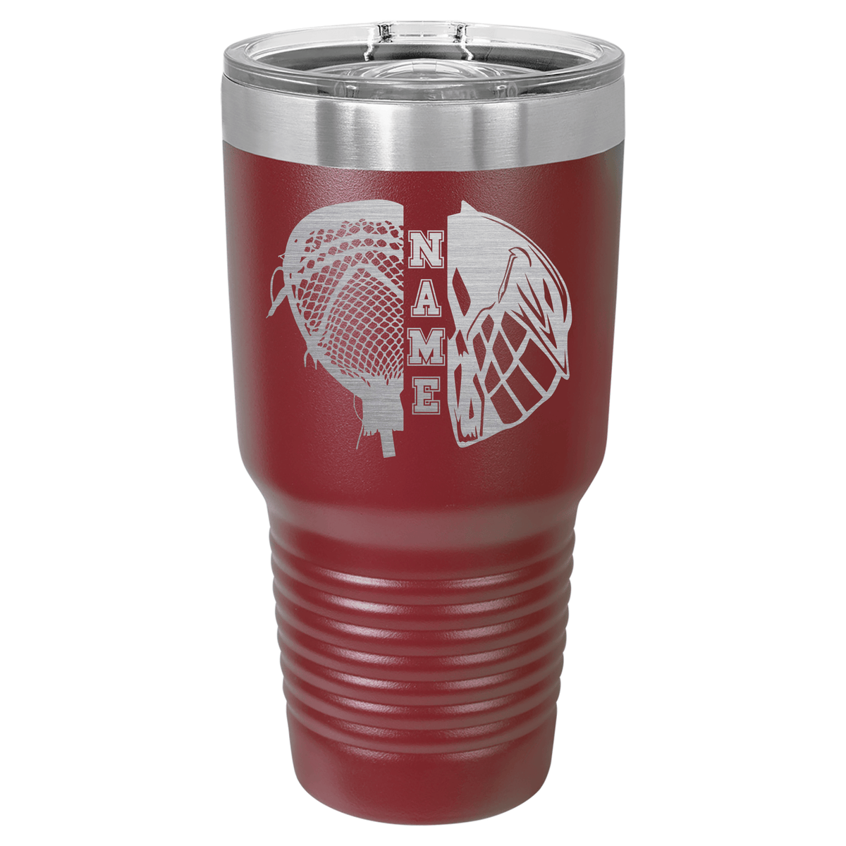 Personalized Lacrosse Goalie | ENGRAVED Polar Camel Tumbler