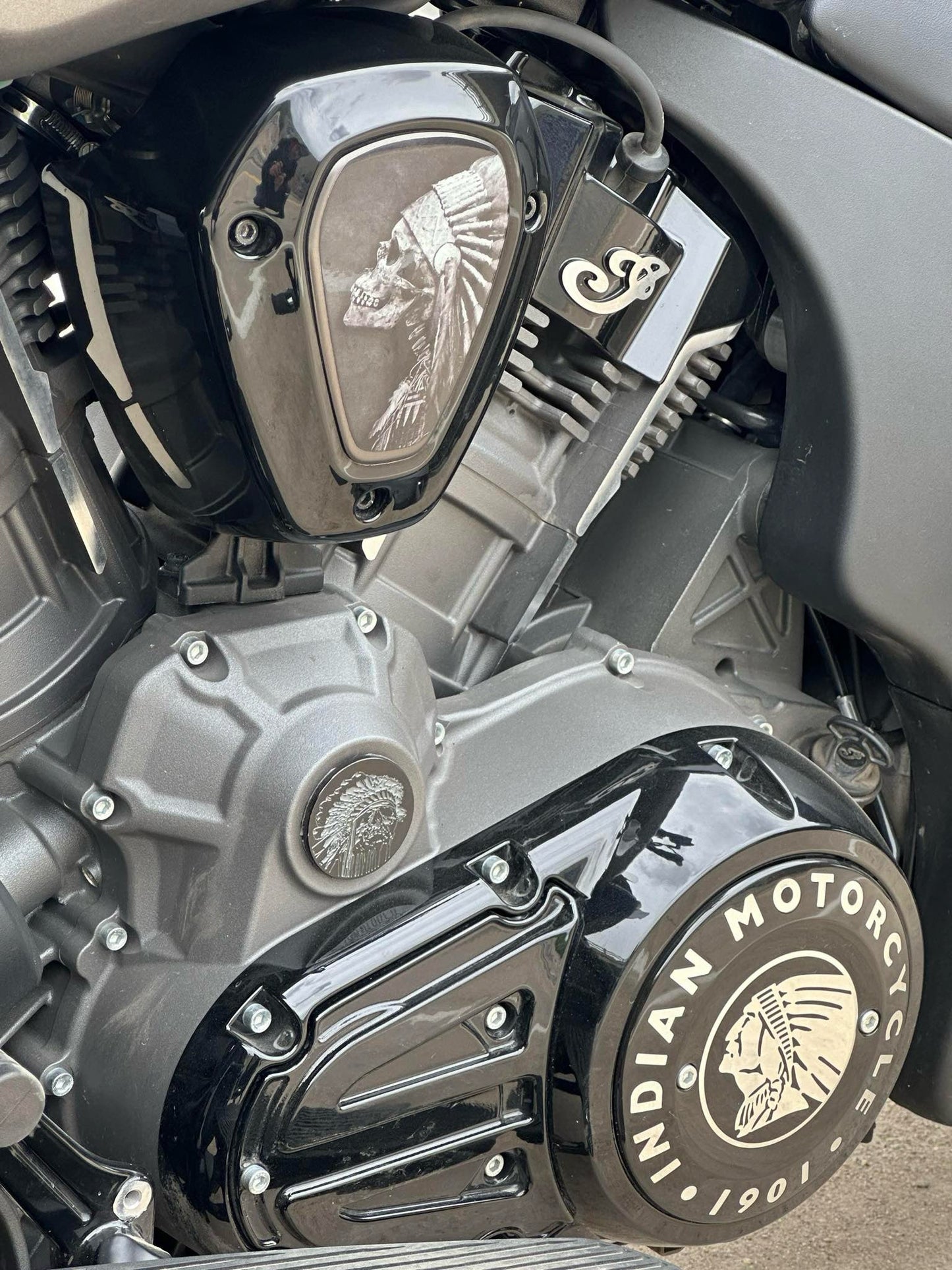 Powerplus V-Cover Decal - Skull Warbonnet HD