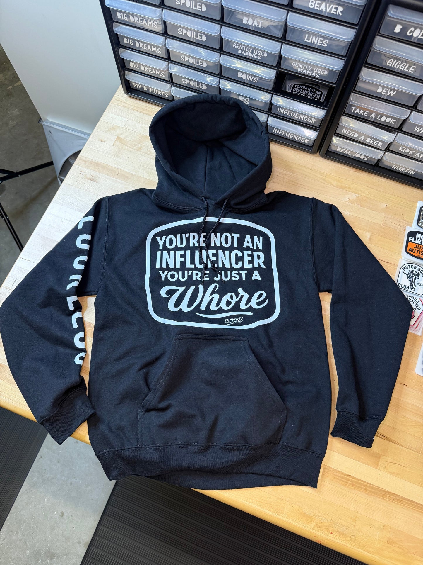 Not An Influencer Hoodie