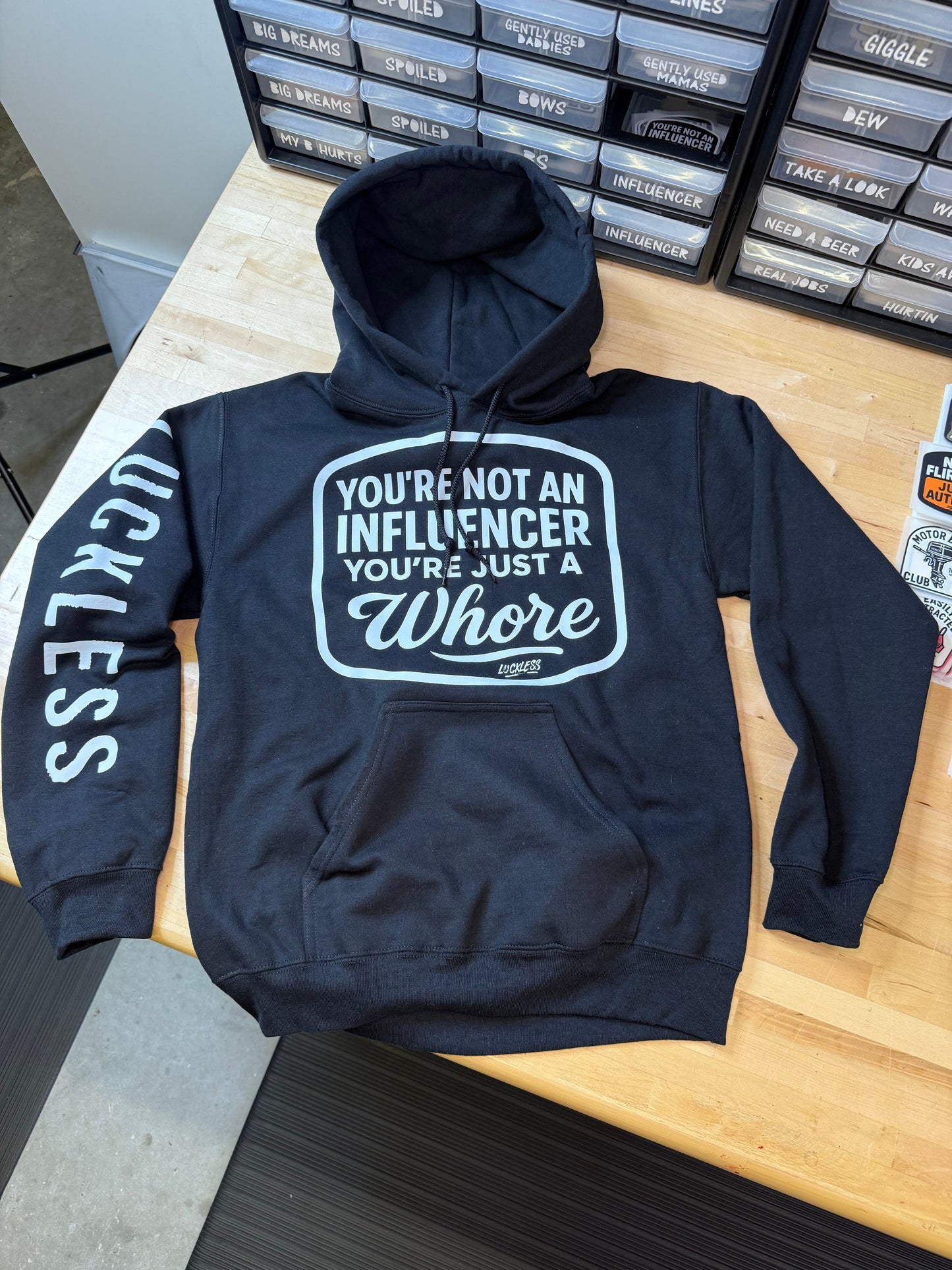 Not An Influencer Hoodie