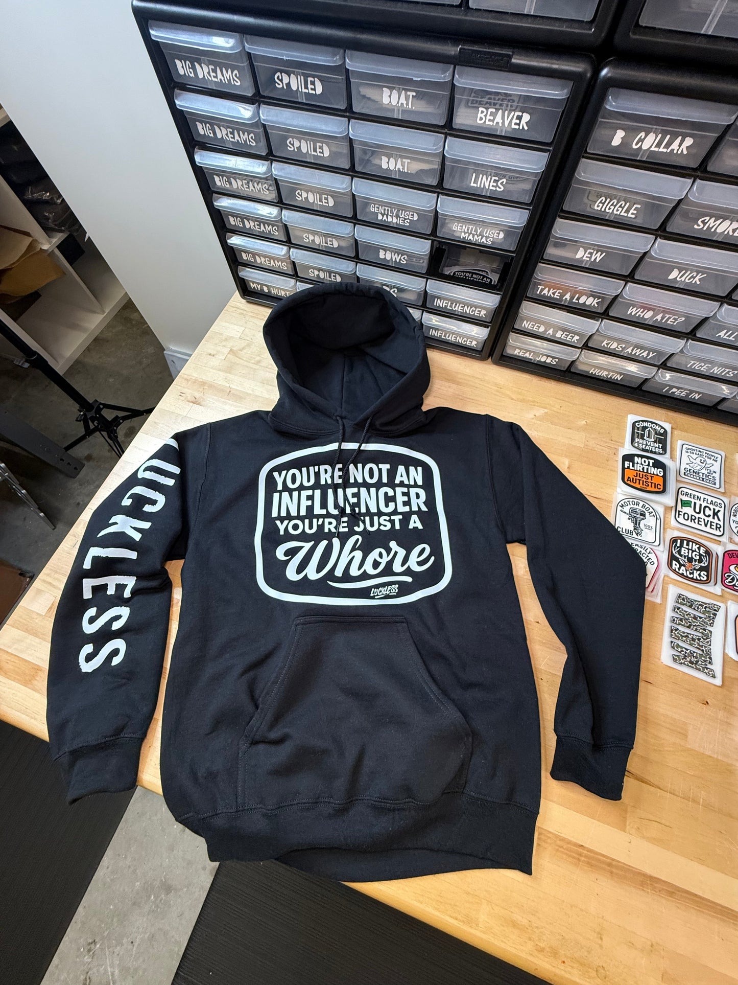 Not An Influencer Hoodie