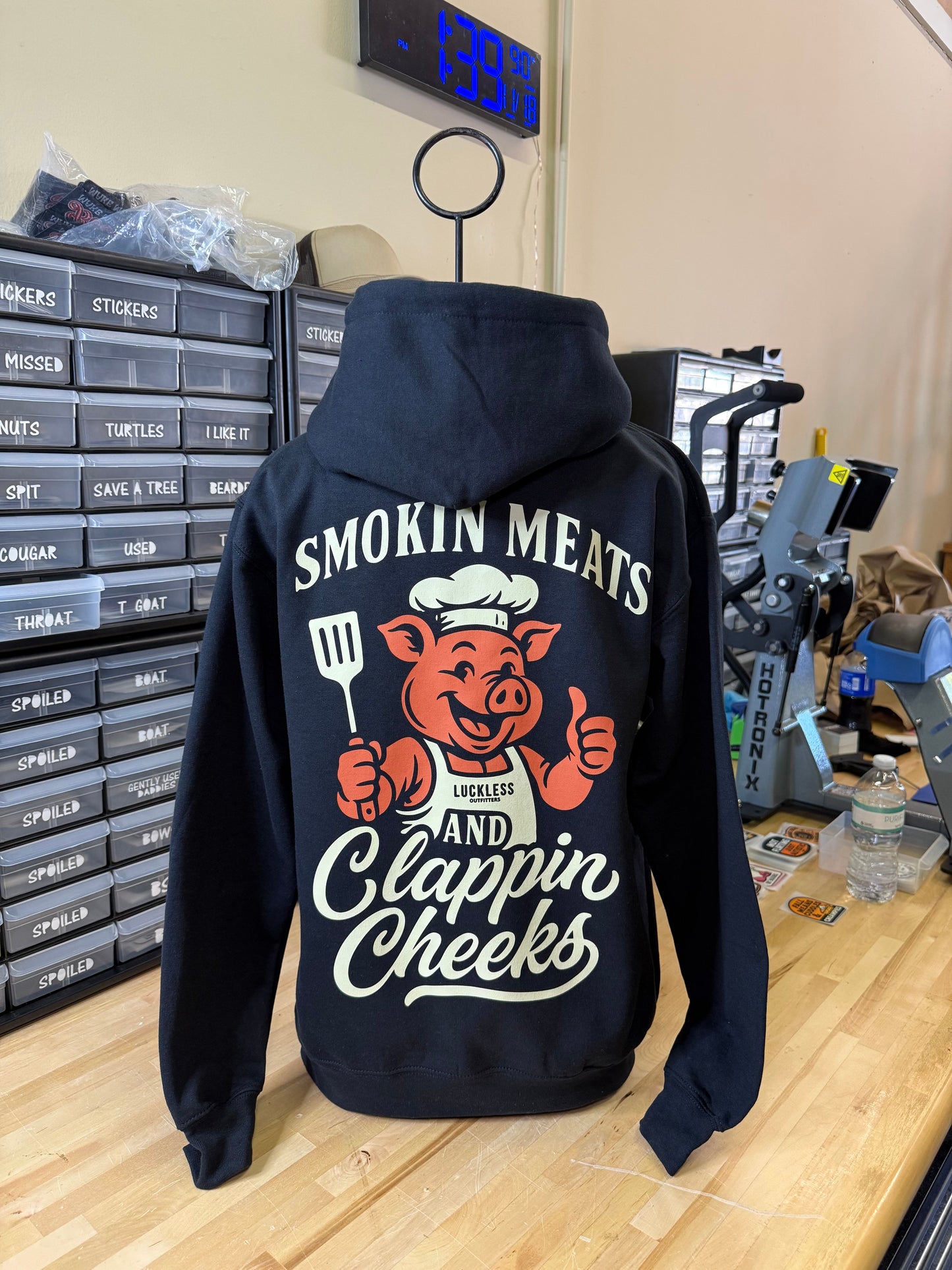 Smokin Meats and Clappin Cheeks Hoodie