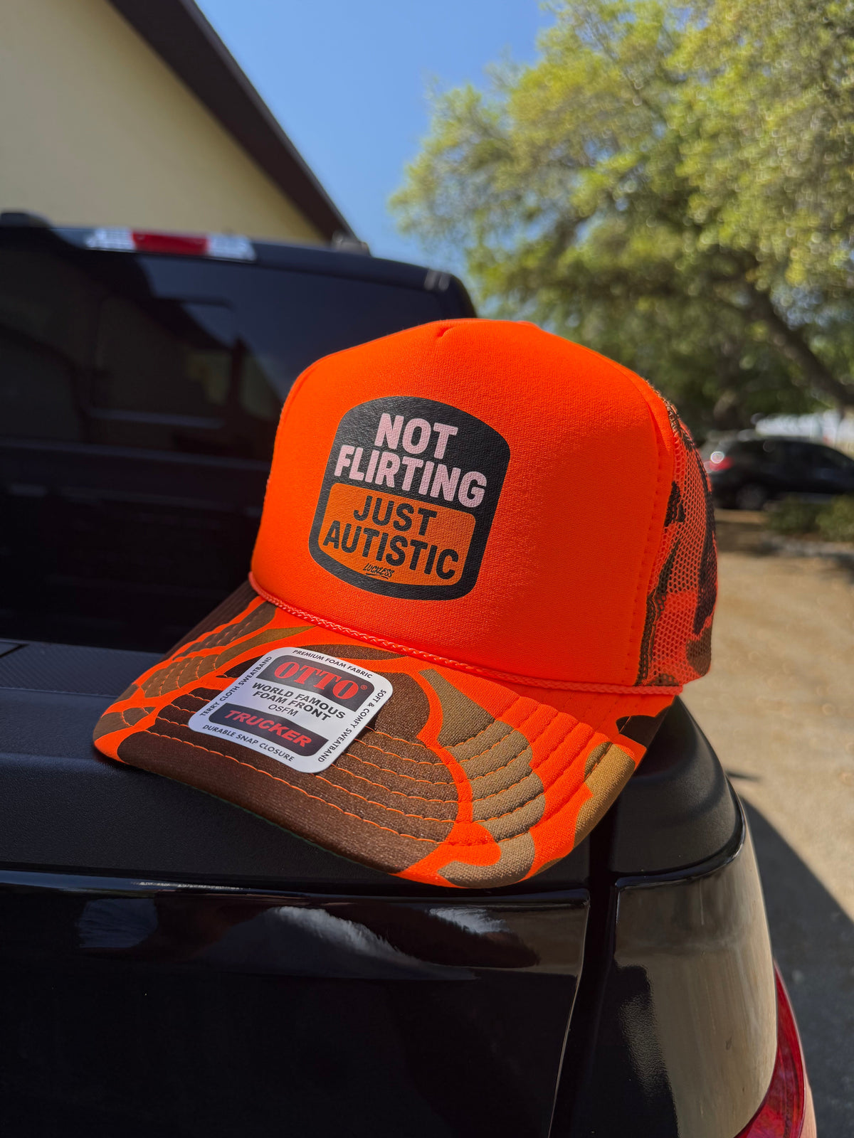 Not Flirting Just Autistic | Trucker Hat