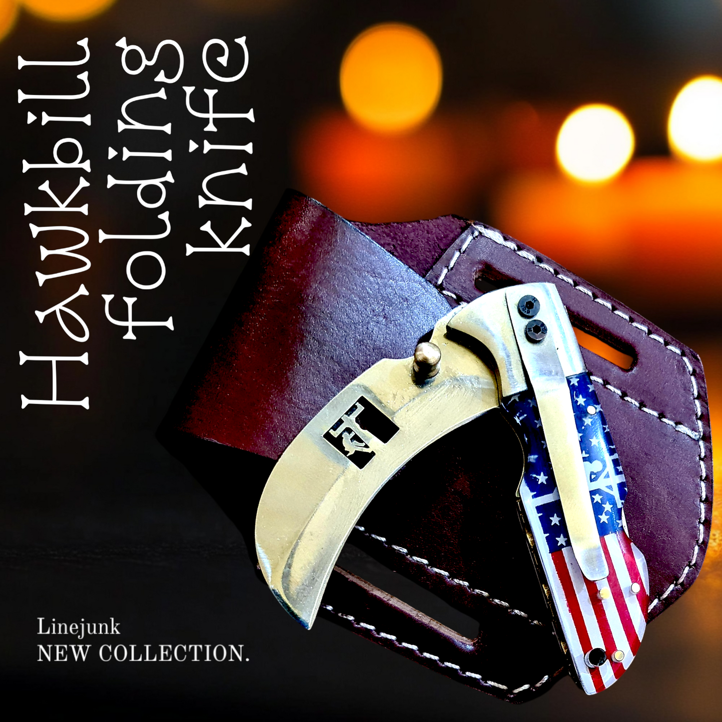 Folding Lineman Knife Color #002